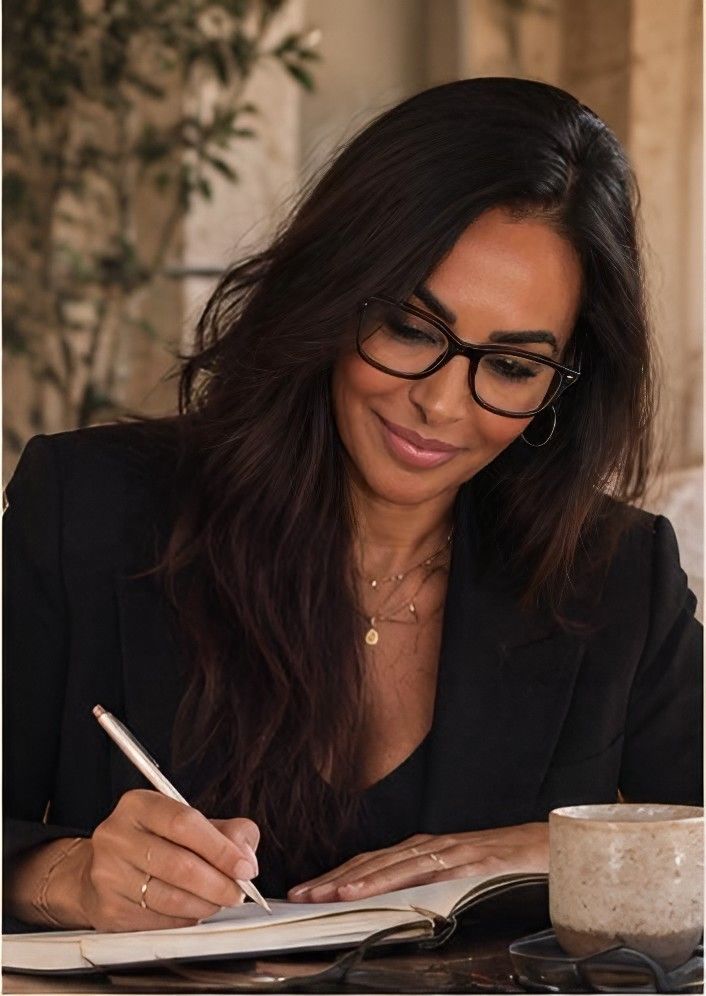 Dani schrijft in een notitieboek